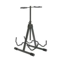 TEMPO SC820 - регулируемая стойка на 2 гитары ,(универсальная) с держателем грифа