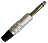 INLINE JACKM Разъем джек моно, 6.3 мм, алюминий, для кабеля D4-6 мм (SP102-CP10)