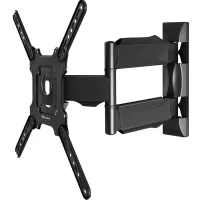 Onkron M4-B - Кронштейн для дисплея 32"-65" наклонно-поворотный, чёрный