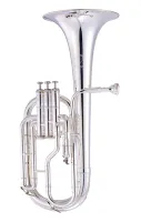 JP373S Sterling Баритон Bb, посеребренный, компенсационная система, John Packer