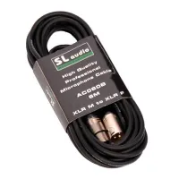 SL-AUDIO AC060B - микрофонный кабель 6 м., черный, шт