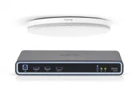 Biamp Devio SCR-25CX White - Хаб для переговорных комнат. В комплекте потолочный микрофон TCM-XEX и SCR-25. Цвет белый