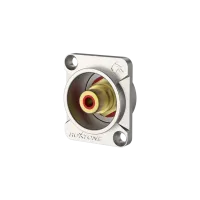 ROXTONE RF2D-N-Red Разъем RCA панельный "мама", красный