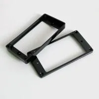 PR03-B рамка бриджевого звукоснимателя, Flat под плоский топ корпуса гитары, высота 7/9 мм, цвет черный, Donlis