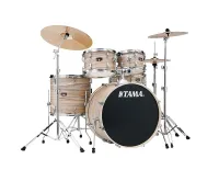 TAMA IE52KH6W-NZW IMPERIALSTAR ударная установка из 5-ти барабанов, тополь, цвет 'натуральный зебрано'