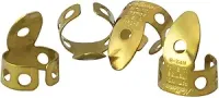 PLANET WAVES NP2B-04 NATIONAL FNER PICK, BRASS-4PK медиатор-коготь, 4 шт. в комплекте, материал латунь