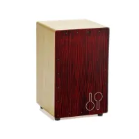 90608516 CAJ RBS Mosquito Red Black Stripes Кахон, красный, Sonor