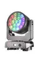 Torrenti Middle EYE IP
                Прожектор Torrenti Middle EYE IP
Вращающаяся, влагозащищенная голова Wash с попиксельным управлением и эффектом B-EYE. Источники света 19 светодиодов RGBW по 60 Вт каждый. Zoom: от 4,5° до 43° Димер 0-100%. Строб 0-2