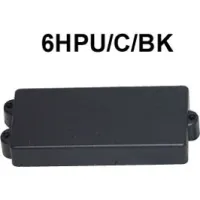 DR. PARTS 6HPU/C/BK - звукосниматель humb для 6-струнной бас гитары, закрытый, чёрн.