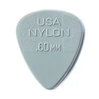Dunlop 44p060 nylon standard 12pack  медиаторы, толщина 0.6 мм, 12 шт.