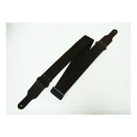 FL0031C Cotton Ремень для гитары, хлопок, черный кофе, Fidel
