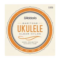 EJ65B Pro-Arte Комплект струн для укулеле баритон, посеребренные, D'Addario