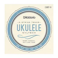 EJ88T-6 Nyltech Комплект струн для 6-струнного укулеле тенор, D'Addario
