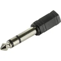 Nordfolk nca5325  переходник 3.5 мм mini jack stereo => 6.3 мм jack stereo , пластик