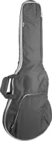 STAGG STB-10 SA -  чехол для полуакустической электрогитары  из плотного черного нейлона с 10мм мягкой прокладкой из поролоная, 1 карман для аксессуаров, 2 ремня, комфортная крепкая ручка