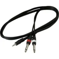 Rockcable rcl 20912 d4  шнур мини джек стерео - 2 х джек, 1,5 м