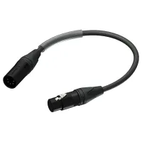 Procab PLP155/0.25- Кабель-переходник DMX-AES 110 Oм XLR 5-pin (вилка) – XLR 3-pin (розетка)