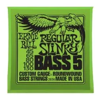Ernie ball 2836  струны для 5-струнной бас гитары regular slinky 45-130