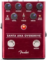 FENDER SANTA ANA OVERDRIVE PEDAL - Педаль эффектов