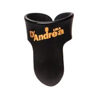 D'Andrea R6374 MD BLK - Медиатор коготь упаковка 6 шт., Материал: пластик, Размер: средний, Серия: Fingerpicks & Thumbpicks