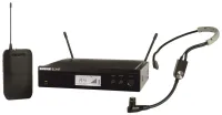 SHURE BLX14RE/SM35 K3E 606-630 MHz радиосистема головная с микрофоном SM35. Кронштейны для крепления в рэк в комплекте