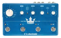 TCFTD TC Electronic Flashback Triple Delay Гитарная педаль эффекта задержки (3 в 1) Регулировки: Delay Type - выбирает одну из 16 дилей-машин, Time - время задержки, Delay1/Delay2/Delay3
