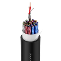 ROXTONE TCC24/100 (под заказ) Аудиокабель, мультикор, 16,5мм, AWG: 26, 24x2x0,14кв.мм. Экранирование: 100%
