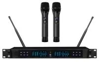 Axelvox dws7000ht (rt bundle)  двойная р/ сист, 2 ручных микр, 100 каналов, 710-726 мгц, рэк приемник