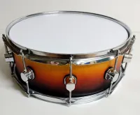 MBb-m-1455-10 Малый барабан 14х5,5", берёза, с металлическими ободами, Мастерская Бехтеревых