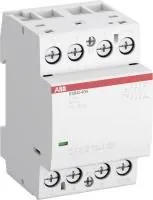 Контактор ABB ESB40-40N-06 модульный (40А АС-1, 4НО), катушка 230В AC/DC