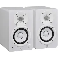 Yamaha hs4w  высококачественные компактные студийные мониторы, 4,5"/ 1"/ пара, белый