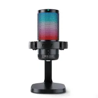 Maono DGM20, конденсаторный USB микрофон, частота дискретизации 24bit/48kHz,RGB подсветка,поп-фильтр