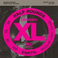 D`Addario ENR- 71S  Струны для бас-гитары 45-100 короткая мензура