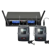 VOLTA DIGITAL 0202HL PRO Микрофонная цифровая (2.4 МГц) радиосистема с двумя карманными передатчиками со сменными микрофонами - головными и петличными. Радиус действия - 100 м при отсутствии значительных помех. Комплект состоит из приемного устройства, дв
