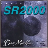 Dean Markley 2690 SR2000 подпписные струны Will Lee для бас гитар, 4 струны, натяжение Medium, калибры струн .047, .067, .087, .107