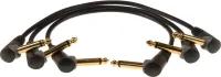 KLOTZ AU-JJ0030 два патч-кабеля, длина 30 см, позолоченные прямые джеки