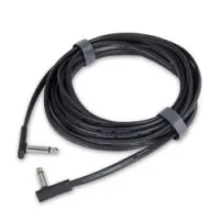 Rockboard rbo cab fl 600blk aa  кабель инструментальный плоскопрофильный, 6м, угловой-угловой