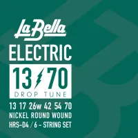 HRS-D4 Комплект струн для электрогитары 013-070 La Bella