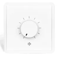 AUDAC VC3102/W Регулятор громкости 100В 100Вт 80 x 80 мм.