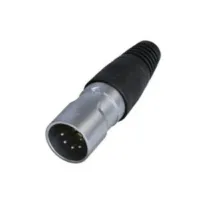 Rean RCX5M-Z-002-0-  5-ти пиновый кабельный разъём XLR "папа".