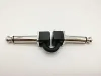 E45-JR-JR-0003-0 Патч-кабель, угловой, беспаечный корпус, 0.03м, ZZcable