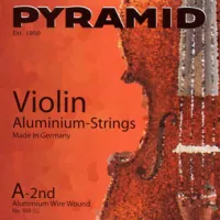 Комплект струн для скрипки pyramid aluminium 100100 - набор струн на стальной основе с чистым откликом и сбалансированным звуком, проверенный и популярный на протяжении десятилетий