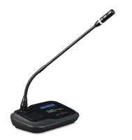 Qtex QCM W6211DL- Микрофонный пульт делегата, микрофон «гусиная шея» с ЖК-дисплеем и динамиком