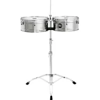 Meinl lc1sts  тимбалес 14" и 15" artist series luis conte, сталь