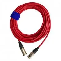 XLR3F-XLR3M (red) 20 метров балансный микрофонный кабель (красный) GS-PRO