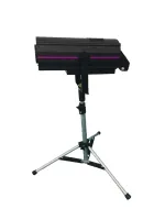 DT Follow Spot LED 350/600w stand                Штатив DT Follow Spot LED 350/600w standШтатив для установки светодиодной пушки Dialighting DT Follow Spot LED 350W LV или DT Follow Spot LED 350/600W DMX LV, цвет черный, высота 1,38м, нагрузка до 20кг.