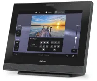 Extron TLP Pro 1225TG - 12-дюймовая настольная сенсорная панель TouchLink Pro, цвет чёрный, монтаж на стол, крепёж VESA