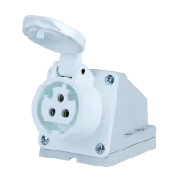 PCE Розетка наст 16А/42V/2P+E/IP44 183-12