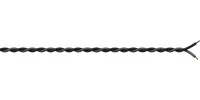 Procab PR4408- Монтажный кабель 2x0,5 кв.мм, черно-серый