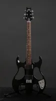 MIG23-BL24 Электрогитара, черная, MIG Guitars